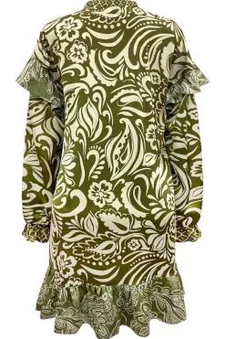 Tia-Ls-Frill Dress 22076