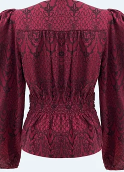 Tiki Ls Twist Blouse 22120