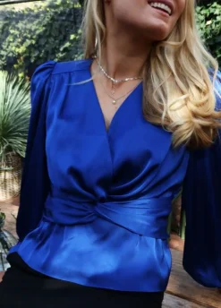 Tiki Ls Twist Blouse 22120