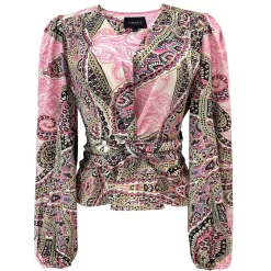 Tiki Ls Twist Blouse 22120