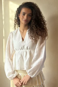 Timmy Solid Blouse 164913