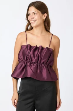 Tipton Dull Satin Top