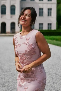 Tiranna Big Flower Mesh Dress 166824