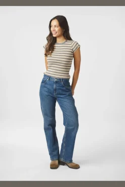 Tirra Simple Stripe Knit Top 166630