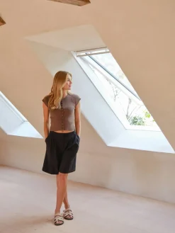 Todda Knit Tee 165831