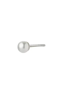 Tres Petit Pearl Earring Silver