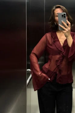 Valappa Chiffon Blouse 166668