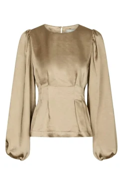 Vanya Crushed Sateen Blouse 167481