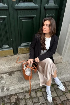 Vicky Heavy Sateen Skirt