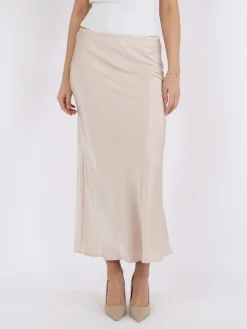 Vicky Heavy Sateen Skirt