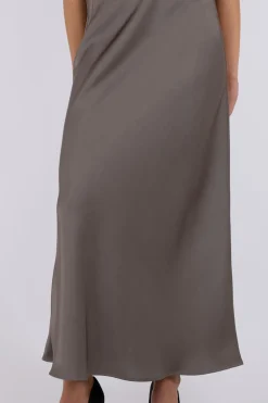 Vicky Heavy Sateen Skirt