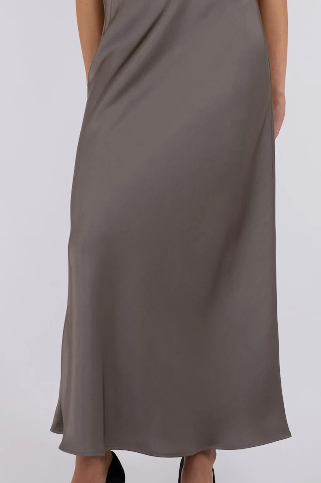 Vicky Heavy Sateen Skirt