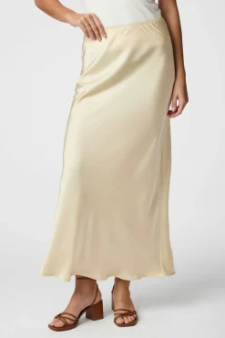 Vicky Heavy Sateen Skirt 159588