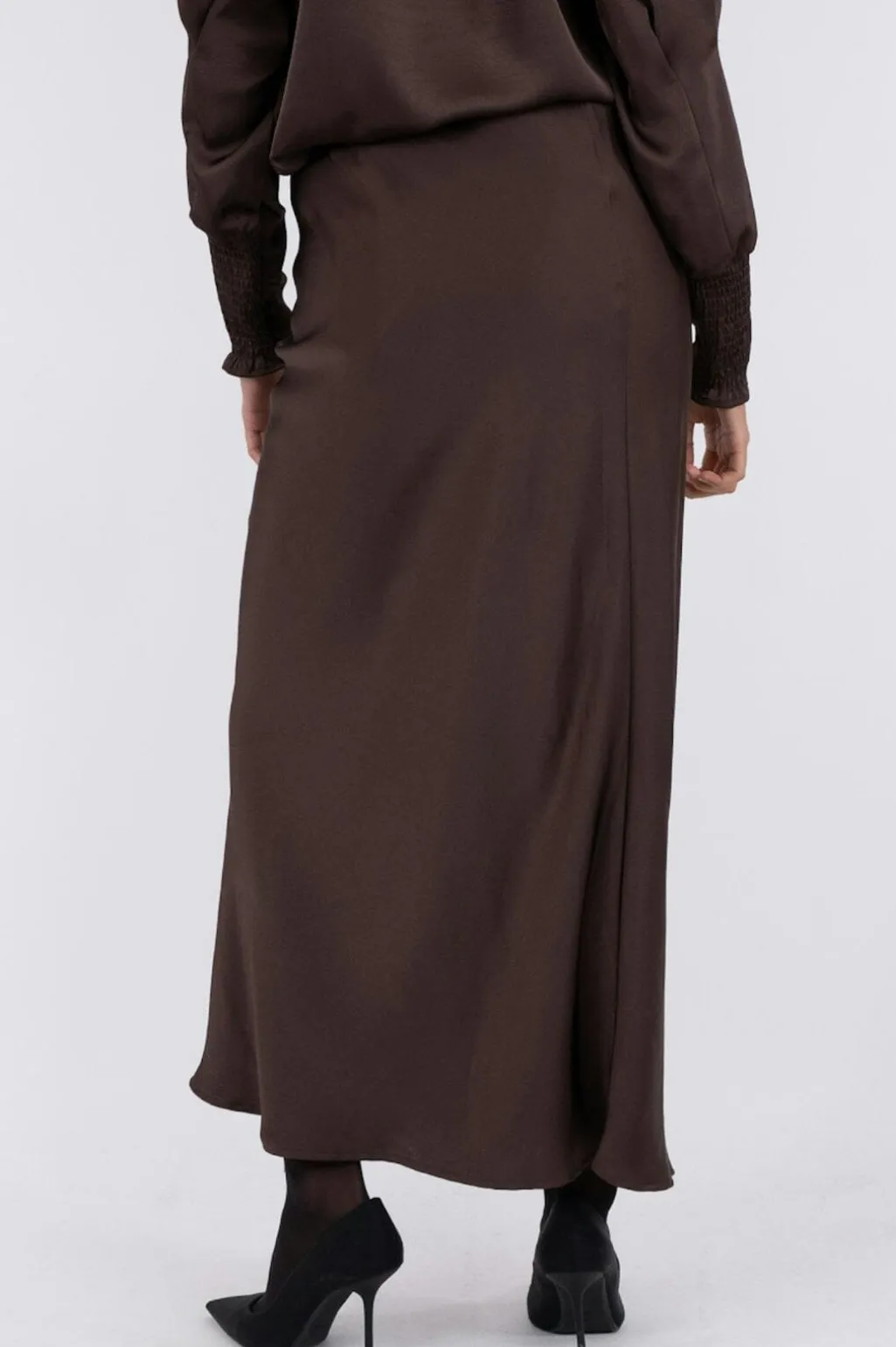 Vicky Heavy Sateen Skirt 159588