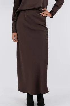 Vicky Heavy Sateen Skirt 159588