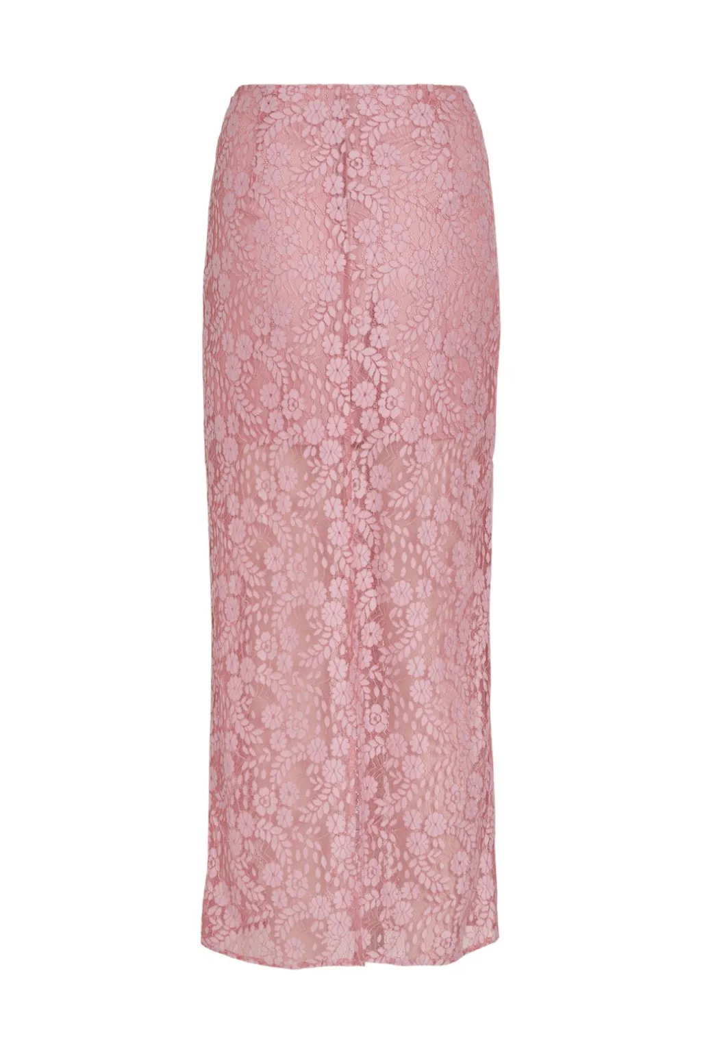Vihibo Midi Lace Skirt