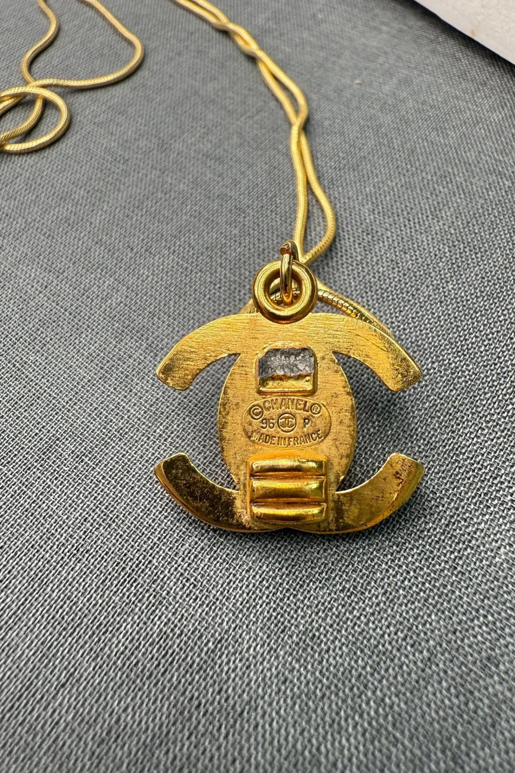 Vintage Chanel CC Vedhæng 1