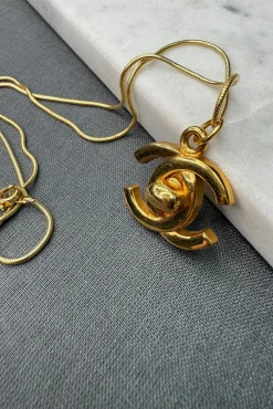Vintage Chanel CC Vedhæng 1
