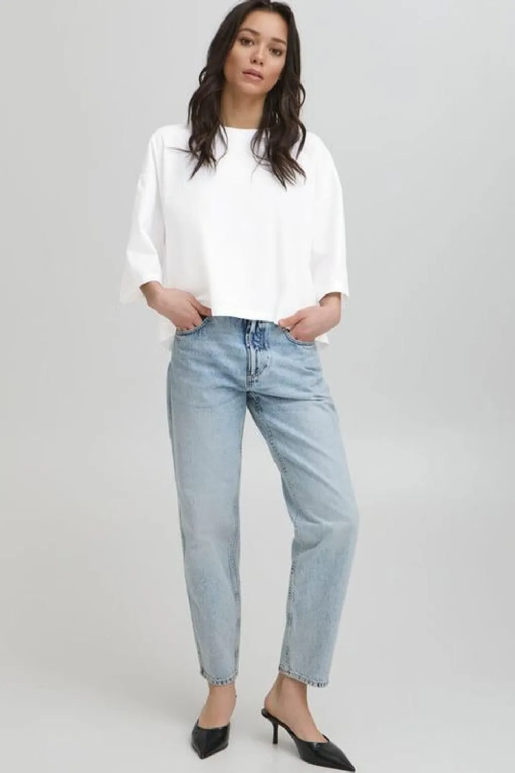 Viola Bp Cropped Oz Tee 50405365