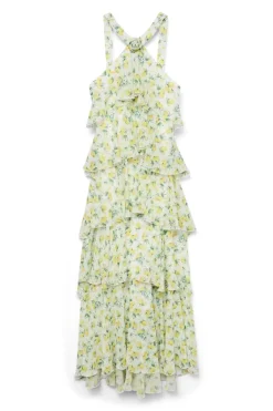 Vmfelicia Sl Ruffle Maxi Dress