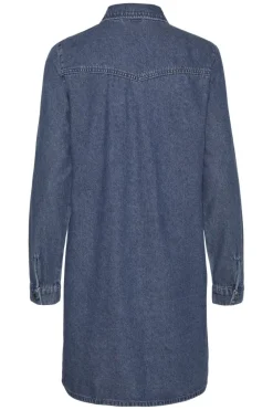 Vmjennie Ls Short Denim Dress Mix
