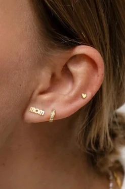 Wow Mom Earring Goldenen