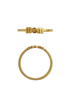 Wow Mom Ring Goldenen