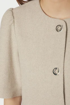 Xanthe Light Herringbone Blazer 167111