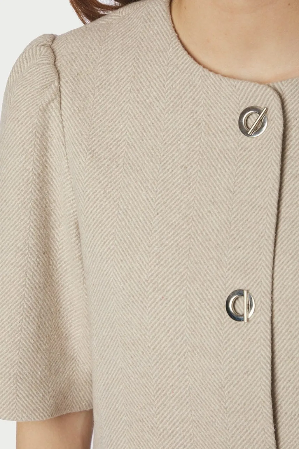 Xanthe Light Herringbone Blazer 167111