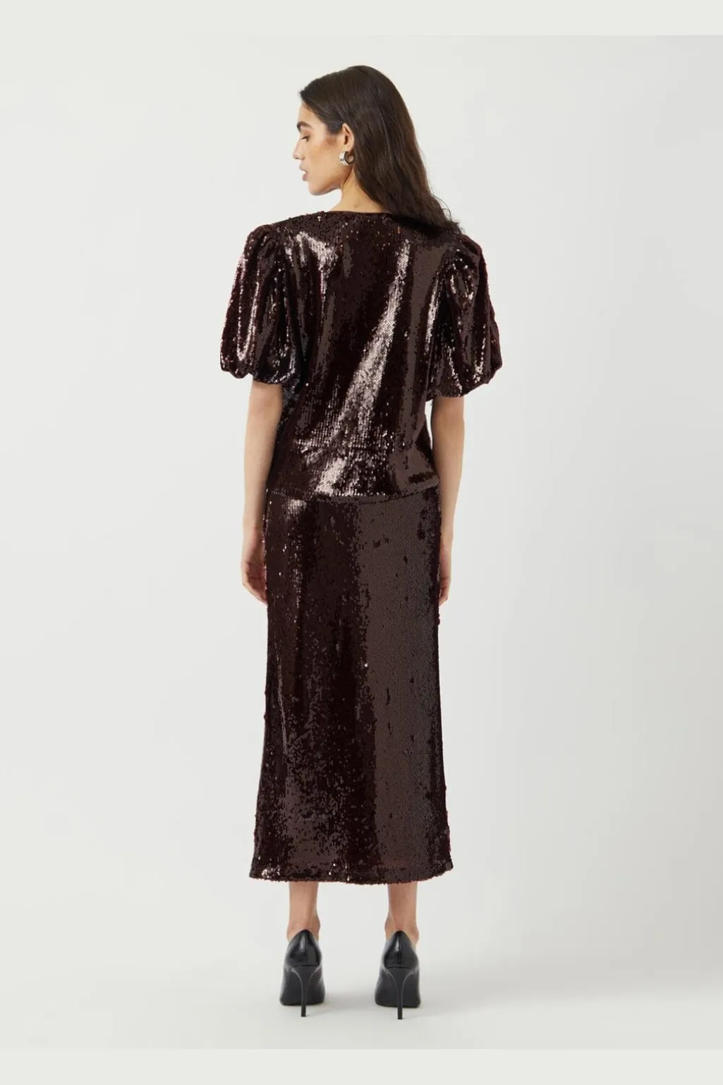 Yasroyalina 2/4 Sequin Top