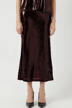 Yasroyalina Hmw Sequin Ankle Skirt -Show