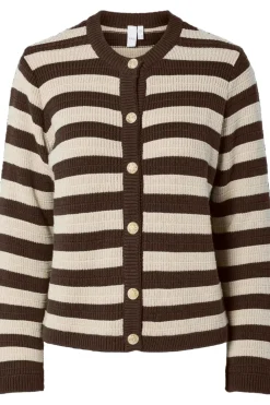 Yassironi Ls Knit Cardigan